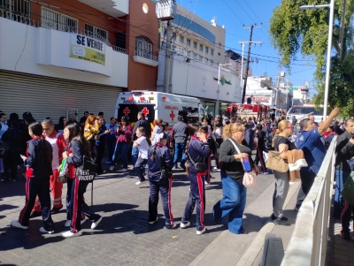 Ni&ntilde;as de una Secundaria en la colonia Centro de Culiac&aacute;n son atacadas por abejas; hay m&aacute;s de 20 lesionadas