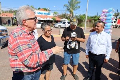 Gobernador Rub&eacute;n Rocha y el alcalde Jorge Boj&oacute;rquez refuerzan compromisos de seguridad y apoyo para familias de Altata