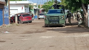Gatilleros son abatidos en un enfrentamiento con la Defensa en Villa Ju&aacute;rez, Navolato