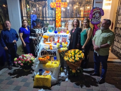Rinde Amexme exposici&oacute;n de Altares en #JaldiCafe