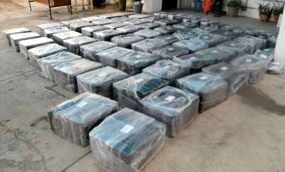 En Mazatl&aacute;n, FGR obtiene vinculaci&oacute;n a proceso por transporte de cerca de tonelada y media de clorhidrato de metanfetamina