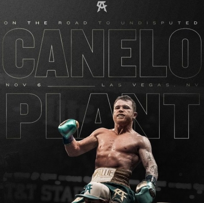&acute;Canelo&acute; &Aacute;lvarez confirma que pelear&aacute; el 6 de noviembre ante Caleb Plant por t&iacute;tulo mundial