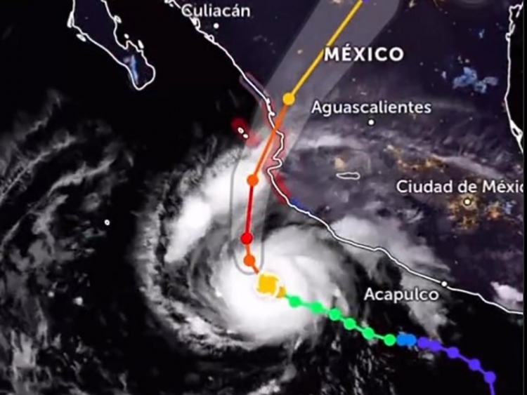 &ldquo;Roslyn&rdquo; ya es hurac&aacute;n categor&iacute;a 4 y en las pr&oacute;ximas horas tocar&aacute; tierra en Jalisco: Coordinaci&oacute;n Nacional de Protecci&oacute;n Civil