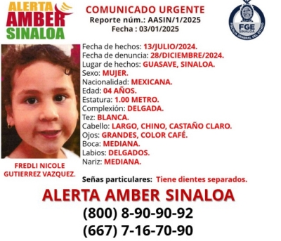 A Fredli Nicole se la llev&oacute; su mam&aacute; y ya no la regres&oacute; a casa; temen por su seguridad