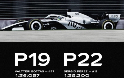 El piloto Checo P&eacute;rez queda en &uacute;ltimo lugar en la primera pr&aacute;ctica del GP de China