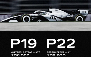 El piloto Checo P&eacute;rez queda en &uacute;ltimo lugar en la primera pr&aacute;ctica del GP de China