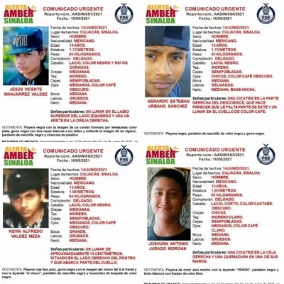 En tan s&oacute;lo dos d&iacute;as, desaparecen 18 personas en Sinaloa