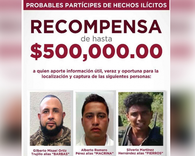 Identifican a tres presuntos responsables de emboscada a polic&iacute;as en EdoMex