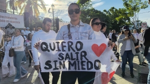 M&aacute;s de 20 mil personas marchan por la Paz en Culiac&aacute;n; aseguran estar hartos de vivir con miedo