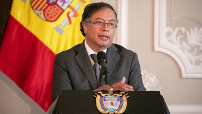 Atacan a tiros una avanzada del presidente colombiano Gustavo Petro