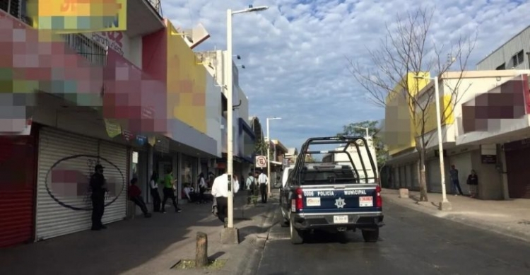 Arrecian asaltos en el Centro; rateros roban la Plaza Comercial San &Aacute;ngel