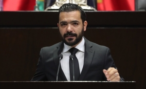 El diputado del PAN (Partido Acci&oacute;n Nacional), El&iacute;as Lixa, quien propuso la iniciativa.