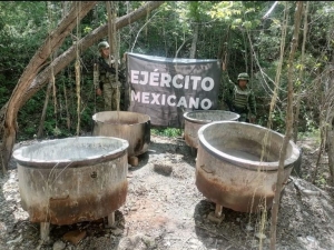 Desmantela el Ej&eacute;rcito tres narcolaboratorios en Culiac&aacute;n