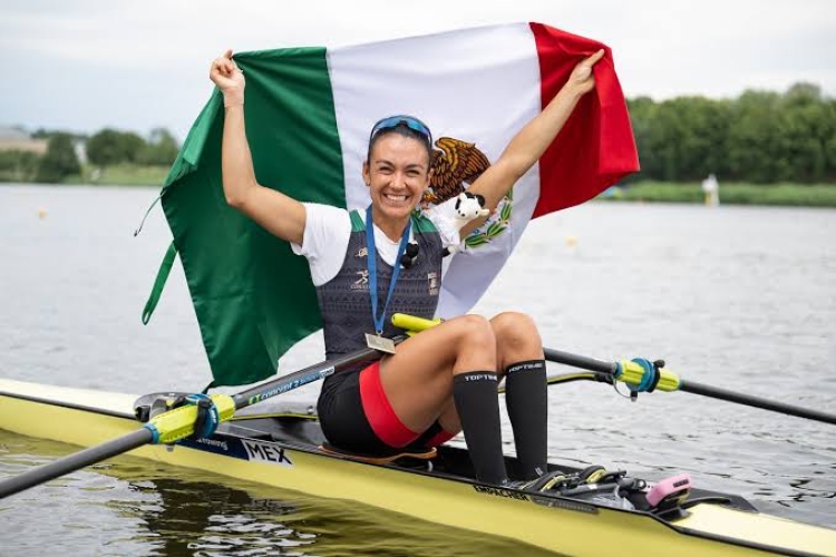La mexicana Kenia Lechuga se corona en Suiza y conquista su segundo oro en la Copa del Mundo de Remo