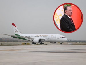 Presidente de Tayikist&aacute;n estrena avi&oacute;n presidencial comprado a M&eacute;xico: llega a la primera Cumbre de Asia Central-China