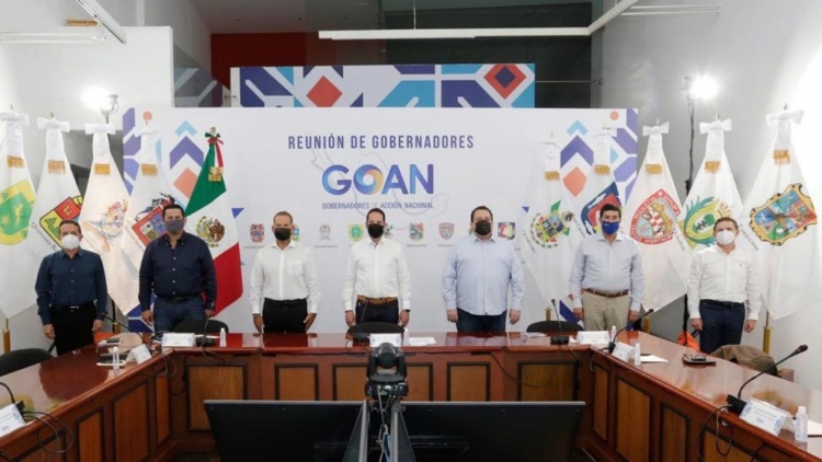 Gobernadores panistas buscan dialogo con AMLO para estrategia ante Covid