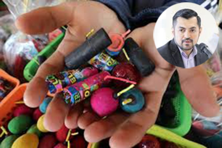 Por ning&uacute;n motivo los ni&ntilde;os deben jugar con pirotecnia: Mija&iacute;l Su&aacute;rez