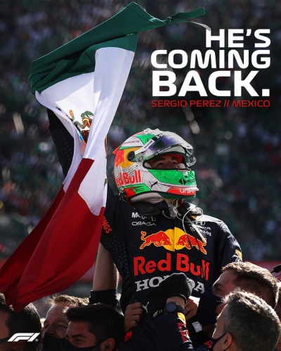 La F1 prepara el regreso de Checo P&eacute;rez en el 2026 de cara al Gran Premio de M&eacute;xico