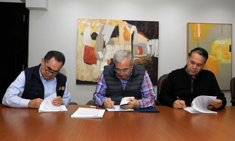 Firman UAS y Gobierno del Estado convenio de apoyo financiero 2023