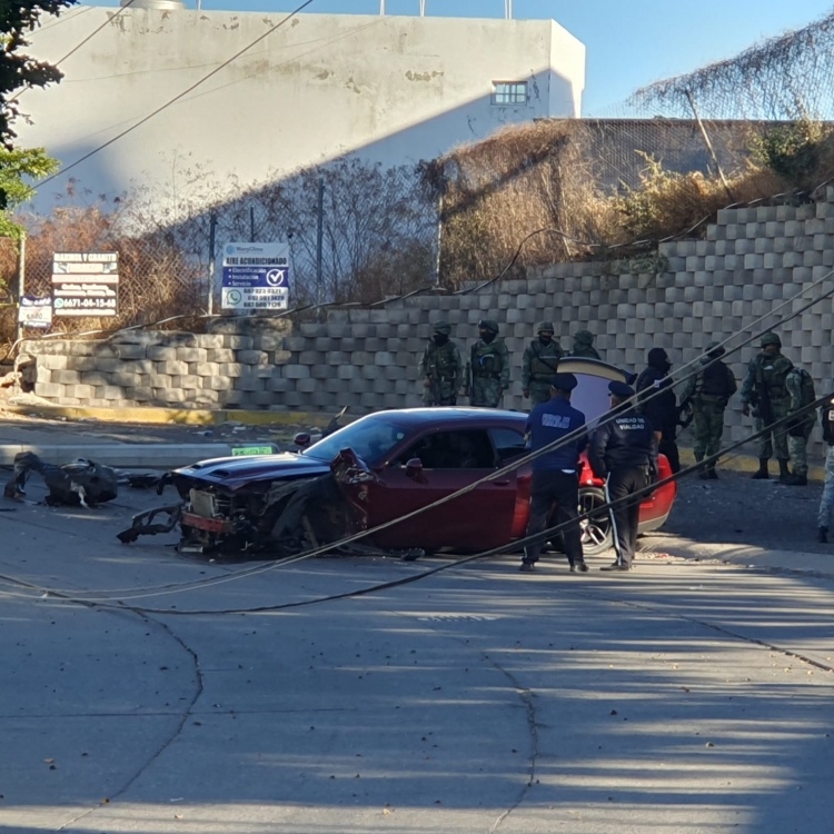 Reportan balaceras, choque de veh&iacute;culo y un hombre herido, en sector sur de Culiac&aacute;n
