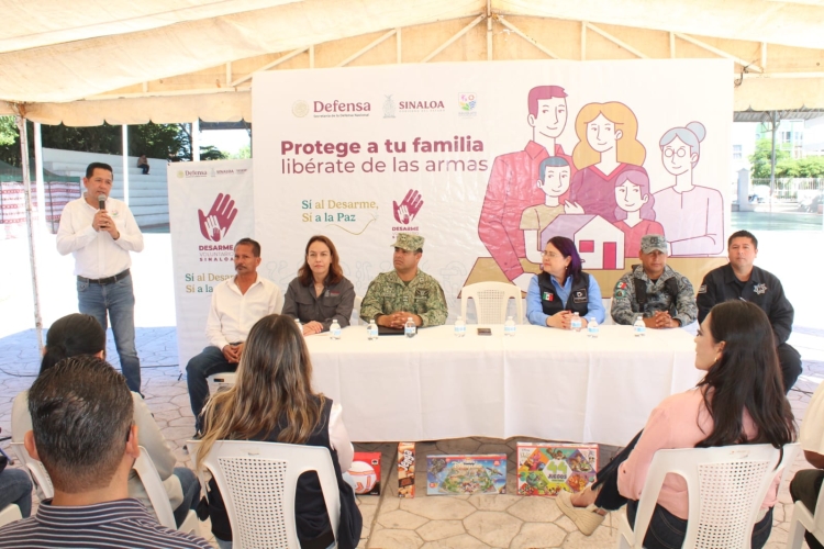 Navolato apuesta por la paz: Alcalde Boj&oacute;rquez pone en marcha campa&ntilde;a de desarme voluntario 2025