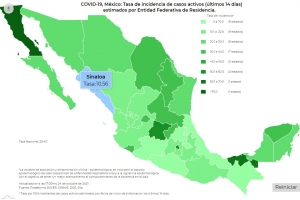 M&eacute;xico report&oacute; 1,666 nuevos casos de Covid-19 durante las &uacute;ltimas 24 horas