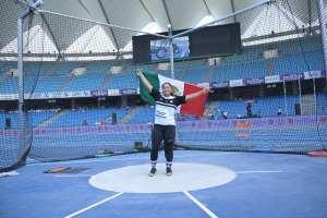 Osiris Machado conquista el oro en lanzamiento de disco en Nueva Delhi