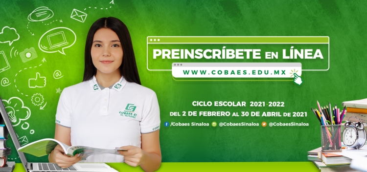 Abre Cobaes Preinscripciones en L&iacute;nea a partir del 02 de febrero