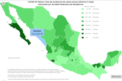 M&eacute;xico alcanz&oacute; los 49 mil 150 contagios de Covid-19 este jueves
