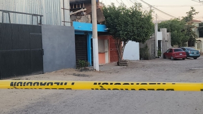 Balean casa en la colonia 21 de Marzo, presuntamente de uno de los polic&iacute;as asesinados el 23 de enero