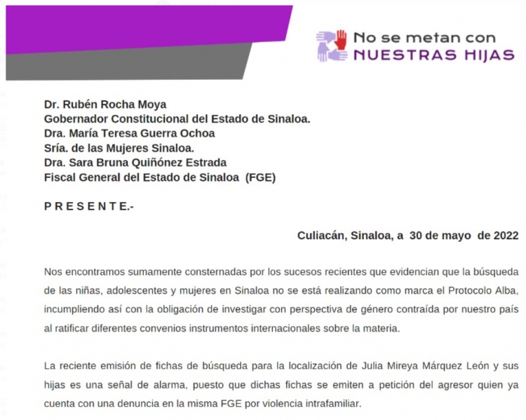 Omisi&oacute;n en Fiscal&iacute;a pone en peligro la vida de Julia Mireya y sus hijos