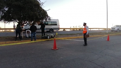 Un motociclista muri&oacute; en accidente en la carretera Navolato-Altata