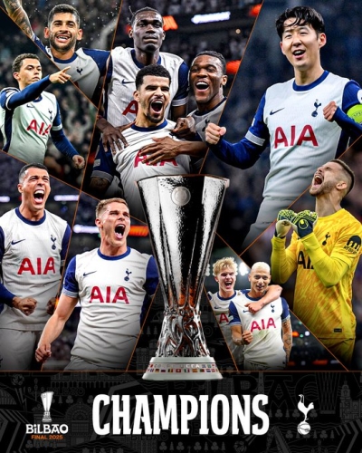 Tottenham campe&oacute;n de la Europa League por primera vez