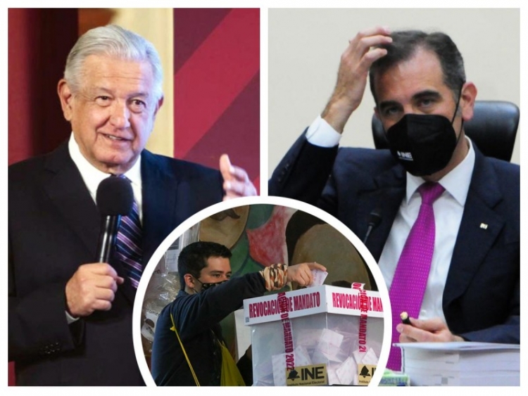 Votaron 15.7 millones de mexicanos por la permanencia de AMLO en la Presidencia