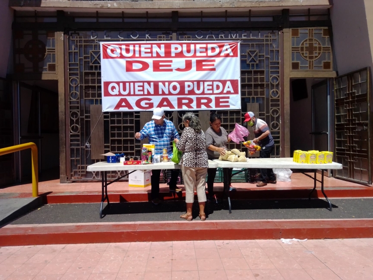 Suspenden el comedor comunitario de la Iglesia del Carmen