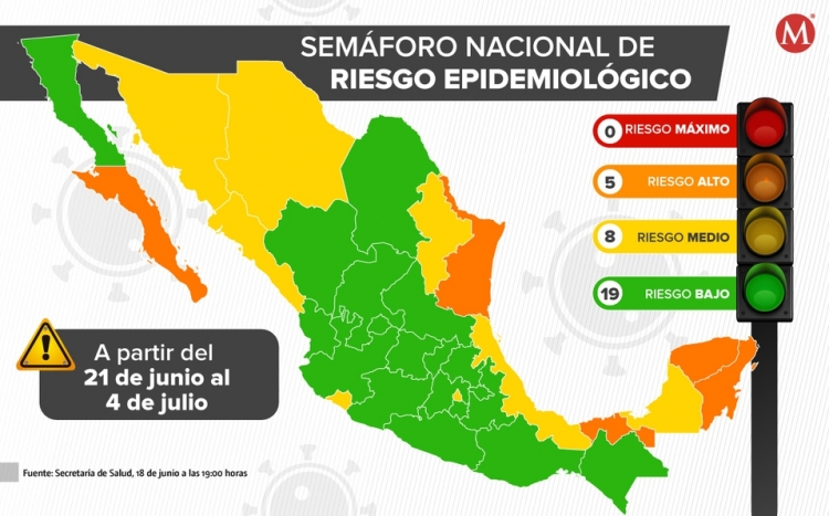Estados est&aacute;n ya en tercera ola de Covid-19