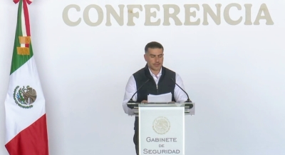 Destac&oacute; Omar Garc&iacute;a Hartfuch detenci&oacute;n de Ovidio N., y extradici&oacute;n a los EEUU durante Informe en Culiac&aacute;n