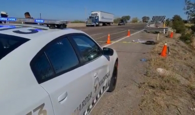 Amanece un hombre asesinado con arma blanca a orillas de la autopista Benito Ju&aacute;rez, en Angostura
