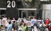 Se manifiestan en la sede central de la FGR familiares de los 43 normalistas desaparecidos de Ayotzinapa