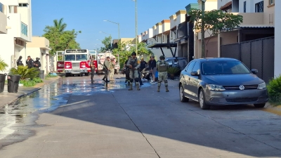Hombres armados vandalizan vivienda en el sector La Conquista, en Culiac&aacute;n