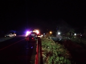 Hombre muri&oacute; calcinado luego de volcadura en la M&eacute;xico 15