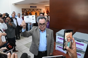 Estima el Rector Jes&uacute;s Madue&ntilde;a un 80 por ciento de votos al s&iacute; a la reingenier&iacute;a integral