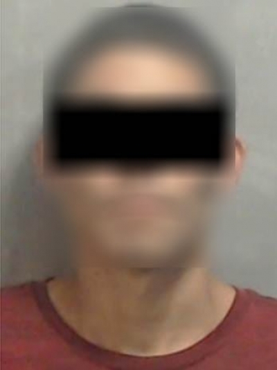 Fue detenido un hombre por presunto robo de placas para soporte de tren en la la colonia Bachigualato
