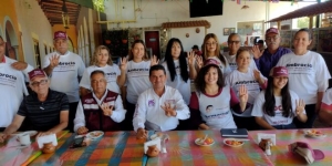 Se suma el PES a candidatos de Morena y PAS en Salvador Alvarado