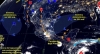 Lluvias fuertes con puntuales muy fuertes (50 a 75 mm) en Durango, Sinaloa, Michoac&aacute;n, Hidalgo, Chiapas y Yucat&aacute;n: SMN