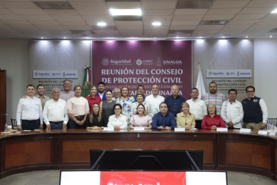 Encabeza Gobernadora Yeraldine Consejo de Protecci&oacute;n Civil y se instala Puesto de Comando para atender emergencias en temporada de lluvias