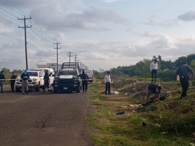 Hallan asesinado a un hombre sobre el bordo del Canal Recursos, en Culiac&aacute;n
