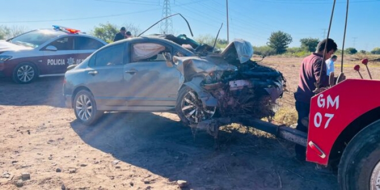 &iexcl;V&iacute;spera navide&ntilde;a! Persona pierde la vida en accidente, en Los Mochis