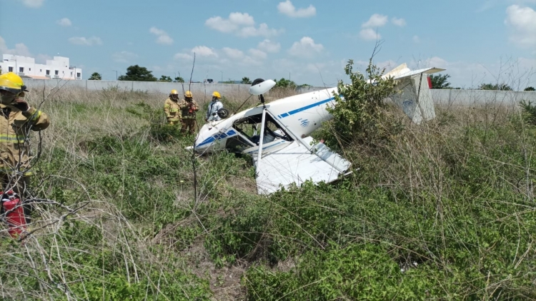 Reportan accidente de avioneta en Xochitepec, Morelos