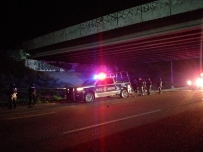 Localizan en El Diez las armas despojadas al mando policiaco asesinado, anoche
